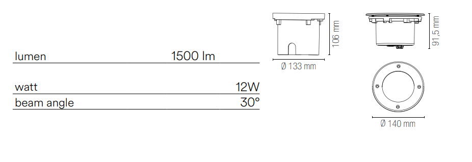 Segnapasso calpestabile IP67 rotondo in acciaio inox luce natura/calda varie misure driver inclusoWALK Segnapasso calpestabile IP67 rotondo in acciaio inox luce natura/calda varie misure driver inclusoWALK